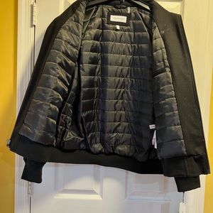 Calvin Klein Men's Wool Bomber Jacket